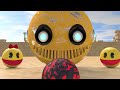 Pacman vs Monsters #8 Compilation (Shredder Robot, Gladiator & Egyptian Monsters)