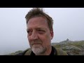 Solo Hiking to Varden (645m) from Tomrereset. Hiking in fog. Norway Hiking