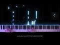 Flowers [Miley Cyrus] (piano visualizer)