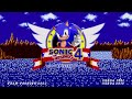 Sonic 1: Sonic 4 title screen