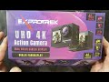 Exprotrek 4K Action Cam: Review und Erfahrungen. Gut und günstig?