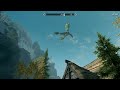 Skyrim's slowest flying friendly dragon | Skyrim SE