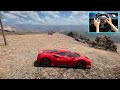 Ferrari 488 Pista - Forza Horizon 5 Logitech G 29 Steering Wheel + Shifter Gameplay