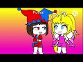 How Poly/Sunny met Pomni!😳😍 (The Amazing Digital Circus)