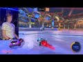 Playing Rocket League three’s