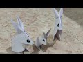 How to make a origami rabbit