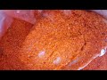 Safaroon colour red chilli powder