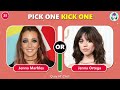 Pick One Kick One Celebrities with SAME NAME | Who is better?