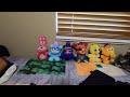 Showing My Five Nights At Freddys (FNAF) Plush Collection!
