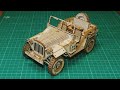 Wooden Models:ROKR Army Jeep