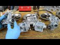 The BEST method for cleaning carburetors - soda blast and ultrasonic