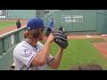 Yu Darvish Bullpen- Fenway Park August 6, 2012. WWW.BULLPENVIDEOS.COM