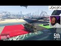 قراند 5 | باركور جري 🤣 16 لاعب 🤣و وجه لوجه 🔥| GTA 5 Parkour