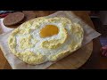 GIANT OSTRICH CLOUD EGG  -- how to open & cook an ostrich egg