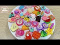 Unboxing 50pc Cute Mini Toy #1 | Random Mini Charm DIY | Charm Food And Cake