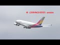 🔴 Plane Spotting ASIANA TAXI TAKE OFF