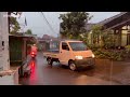 Heavy rain soaks my quiet village | rain ambience | Sleep instantly with the sound of heavy rain