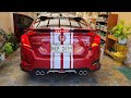 Civic RS 2020 upgraded rear lighting effect