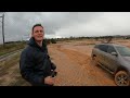 Off Road Recovery of 2 Trucks - a Muddy, Rainy Mess!