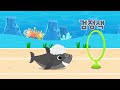 Shark Family Running Competition! | Who's fast? | Shark Family | Baby Shark | Colors Play | NINIkids