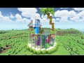 ⛏️ Minecraft Tutorial :: 🐠Aquarium Terrarium Survival Base 🏝️ [마인크래프트 야생 수족관 테라리움 집짓기 건축강좌]