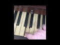 iOS Blues ringtone on a Goodwill piano