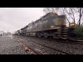 NS 28X at S Plainfield with CNW 8804 trailing