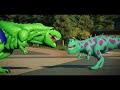 Sulley from Monsters, Inc. Dinosaur in Epic Battle vs Super hero dinosaurs | JWE 2 Mods