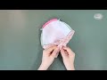 Easy to make!!  How to make 6 types of zipper pouches / coin purse