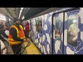 IRT Lexington Avenue Line: (6) Lcl Trains @ 51st St + R62A Target Wrap