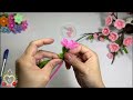 How to make a five-colored chrysanthemum flower ! #hms2