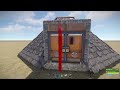 The PYRAMID - Most Unusual base for Solo/Duo in Rust 2024