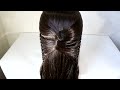 Hairstyle for long hair ♛ Simple braiding from hair