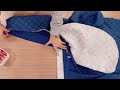 Don't miss this coat sewing tutorial |  How to sew a quilted coat