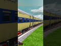 indian train simulator gameplay train crossing track #shortsfeed #short #varal #videoshort #trending