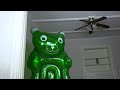 Dogs vs Giant Gummy Bear Army Prank: Funny Dogs Maymo & Potpie Surprised by Gummy Bears