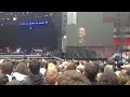 Young lady upstages Bruce Springsteen (Sunderland)