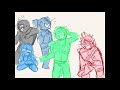 count how many sand there are - ninjago animatic