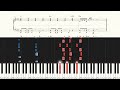 Idol（Oshi no Ko OP）- YOASOBI - Hard Piano Tutorial + Sheets【Piano Arrangement】