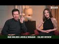 Mark Wahlberg & Michelle Monaghan The Family Plan Interview