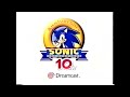 Sonic The Hedgehog 10th Anniversary Logo