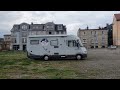 Parked near the centre of Jelenia Góra in my motorhome