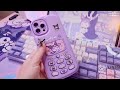 Unboxing Kuromi Theme 💜 Purple Aesthetic | Akko Kuromi Keyboard & Retro iPhone Case✨Aesthetic Vibes