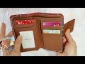 FOSSIL Madison Tab Multifunction Wallet Unboxing and Review