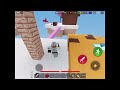 Playing Roblox Bedwars | My First Video!