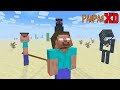 Monster School: ALL STICKMAN INVASION VS SKIBIDI TITAN SPEAKER HEAD - Minecraft Animation