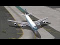 FS2004 | PMDG 747 West coast hopper! | Last flight for a while