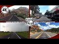 A drive through Colorado City, Arizona & Hildale, Utah, in 4K
