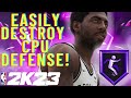 WHICH trigger to use On Defense NBA 2K23 on ball defense guide stop sliding defensive tutorial