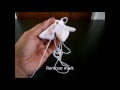 Crochet star : โครเชต์ดาว #Tutorial #Howto #Christmasornament